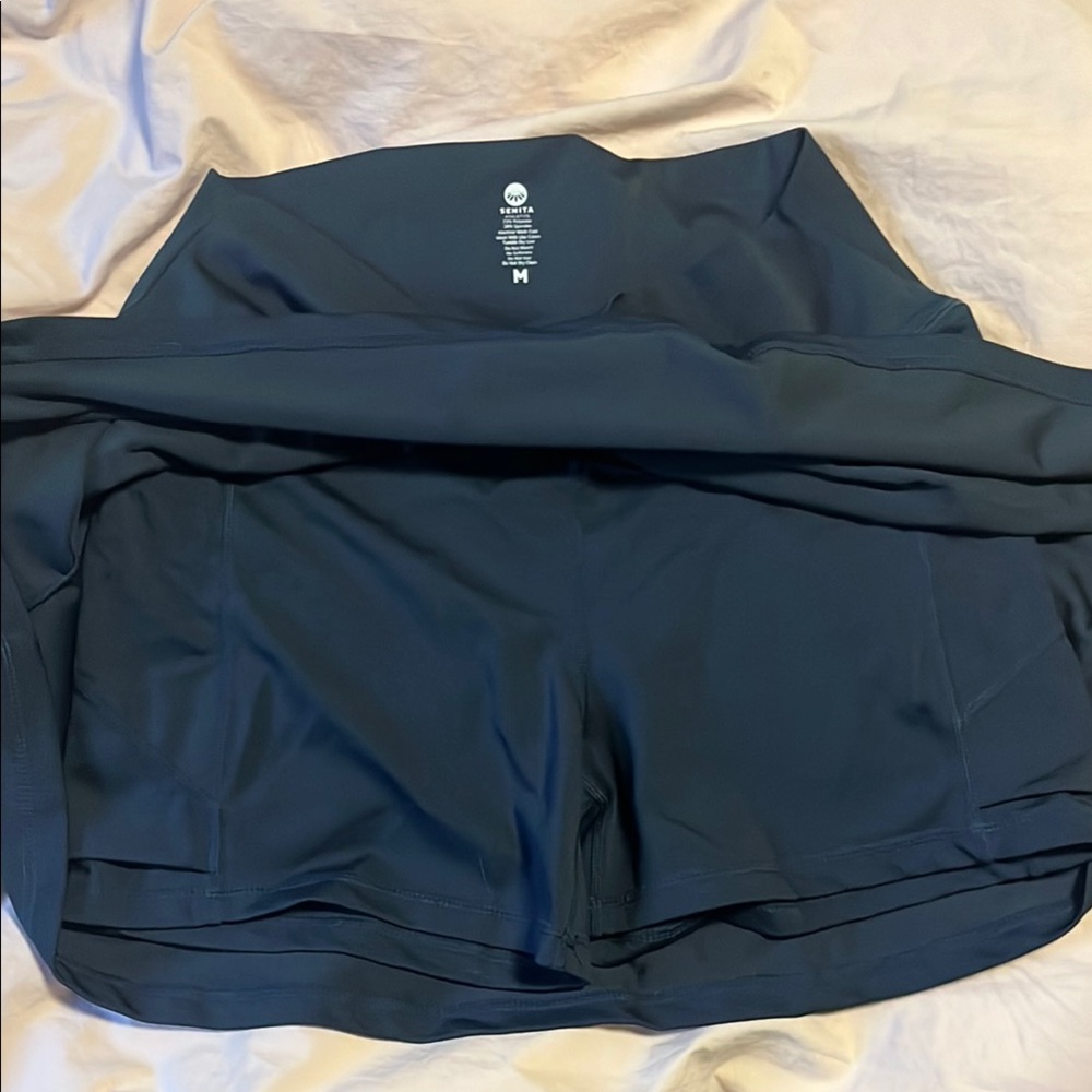 Senita Navy Athletic Baseline Skort - Picture 3 of 4